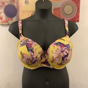 Floral Bra CACIQUE SIZE 44 DDD